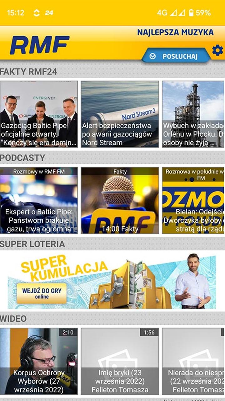 Playlista RMF FM na żywo