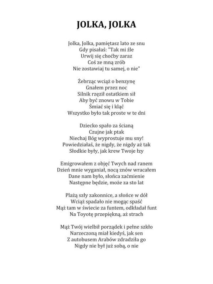 Jak zagrać Jolkę Jolkę na gitarze