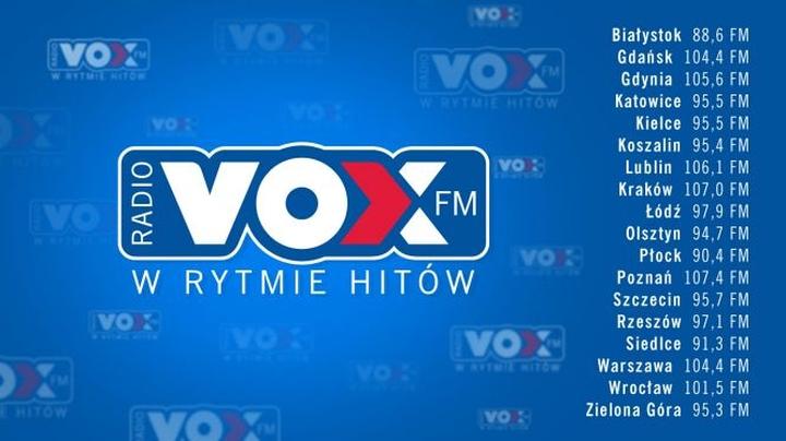 Top artyści i hity Vox FM
