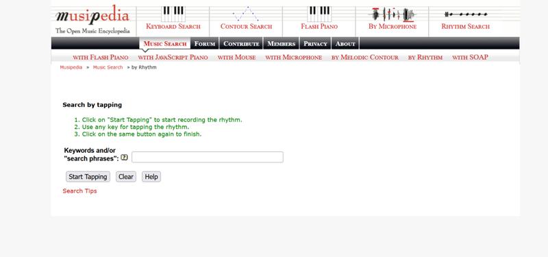 Narzędzia do wyszukiwania muzyki
