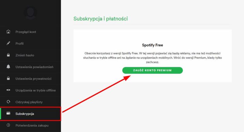 Jak wykupić Spotify Premium