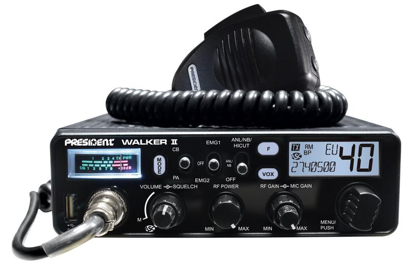 Ustawienia pokręteł CB radio