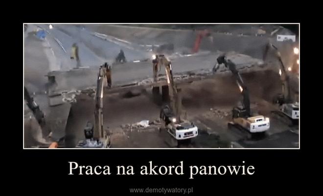 Normy pracy na akord