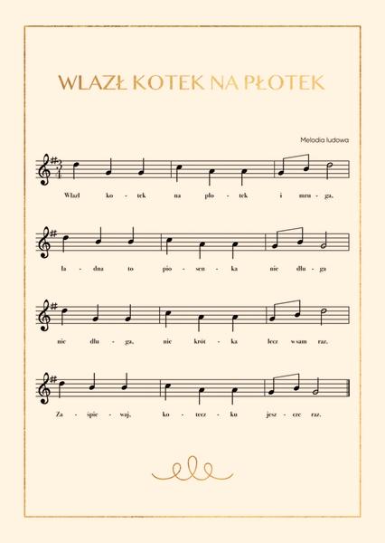 Wlazł kotek na płotek