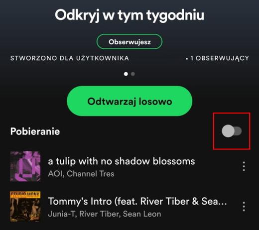 Usunąć kartę ze Spotify