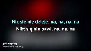 Odkrywając emocje w tekście piosenki "Jaki tu spokój" – melodie, które poruszają serce