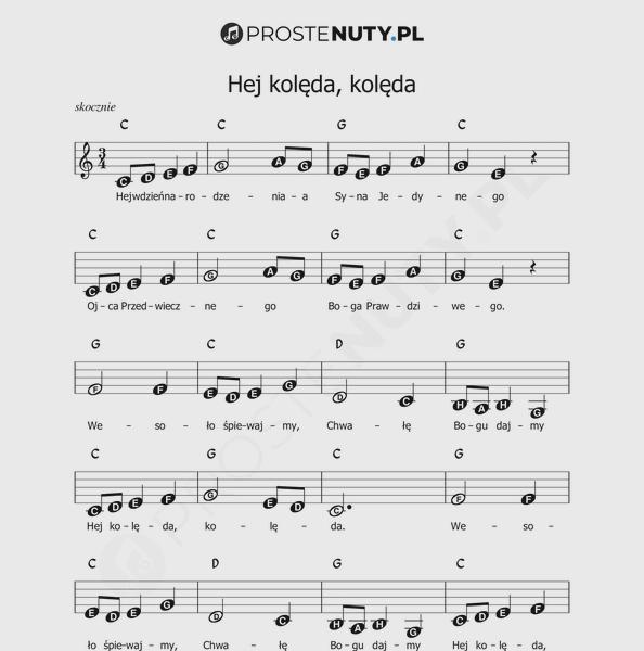 Proste akordy na keyboardzie