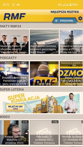 Słuchanie RMF FM online